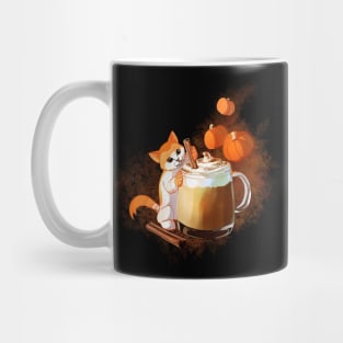 Pumpkin Spice Kitten Mug